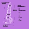 Korek analny Crushious Draco 12 cm