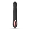Wibrator króliczek Crushious Lapin silikonowy czarny USB 21,5 cm