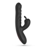 Wibrator króliczek Crushious Lapin silikonowy czarny USB 21,5 cm