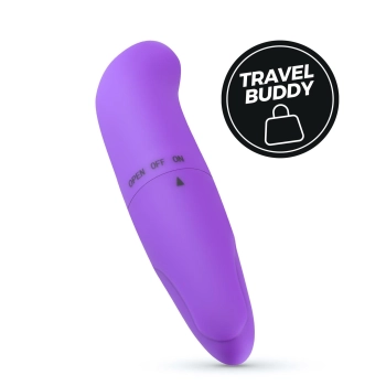 Mini wibrator punktu G Crushious GFinder fioletowy 12cm