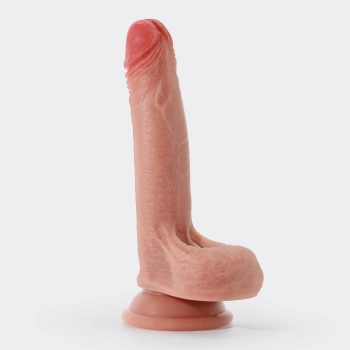 Dildo realistyczne Crushious Inviktus silikonowe 19 cm