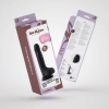 Dildo realistyczne Crushious Inviktus silikonowe czarne 19 cm