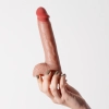 Dildo realistyczne Crushious Inviktus silikonowe 22 cm