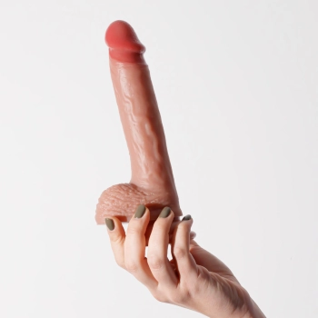 Dildo realistyczne Crushious Inviktus silikonowe 22 cm