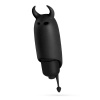 Wibrator mini Crushious O Pet Devil czarny 10 trybów 9 2 cm