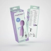 Mini wand Crushious Wanderlust liliowy USB 15 cm