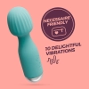 Masażer wand Crushious Wanderlust mini miętowy USB 15 cm