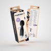 Mini wibrator wand Crushious Wanderlust czarny USB 15 cm