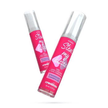 Żel intymny Crushious Steal My Kisses truskawkowy szampan 10 ml