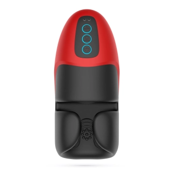 Masturbator wibrujący Pancho Crushious z zaciskiem 16,5 cm