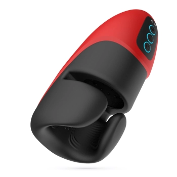 Masturbator wibrujący Pancho Crushious z zaciskiem 16,5 cm