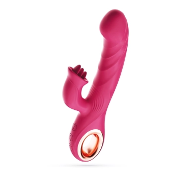 Wibrator króliczek Crushious Mirenca silikonowy 22,5 cm