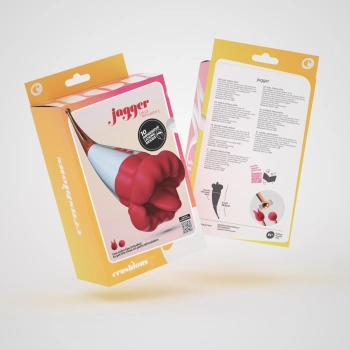 Stymulator podwójny Crushious Jagger silikonowy 19,5 cm