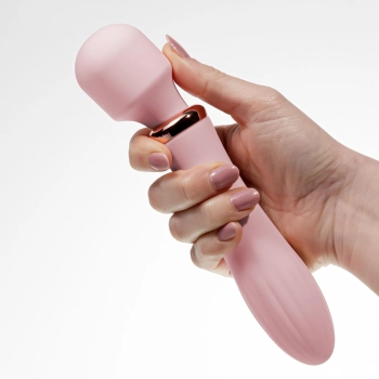 Masażer wibracyjny Crushious Jinx z grzaniem 21 cm