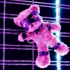 Miś bondage Crushito Crushious czarny 31 cm