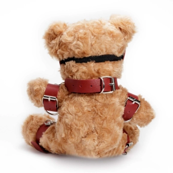 Miś bondage Crushito Crushious czerwony 31 cm