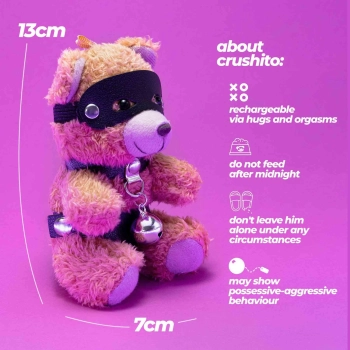 Brelok pluszowy Crushito Bell Bear Crushious
