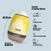 Masturbator analny Crushious Ezy Egg 8,7 cm