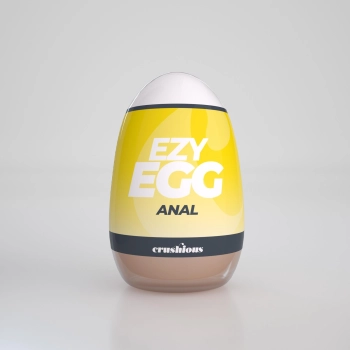 Masturbator analny Crushious Ezy Egg 8,7 cm
