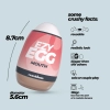 Masturbator jajko Crushious Ezy Egg oralny 8,7 cm
