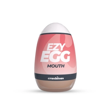 Masturbator jajko Crushious Ezy Egg oralny 8,7 cm