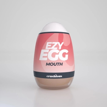 Masturbator jajko Crushious Ezy Egg oralny 8,7 cm