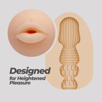 Masturbator jajko Crushious Ezy Egg oralny 8,7 cm