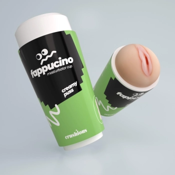 Przenośny masturbator waginalny Crushious Fappucino