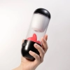 Masturbator rotacyjny Crushious Slurpy 2 w 1 USB 22 cm