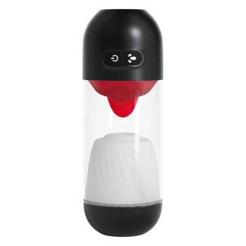Masturbator rotacyjny Crushious Slurpy 2 w 1 USB 22 cm