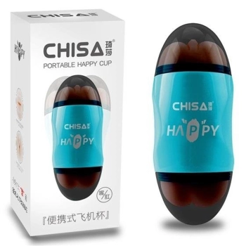 Realistyczny masturbator usta pośladki z wibracją Happy Cup MX
