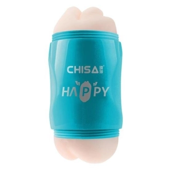 Realistyczny masturbator usta pośladki z wibracją Happy Cup MX