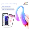 Wibrator noszony Magic Motion Flamingo Max niebieski z aplikacją