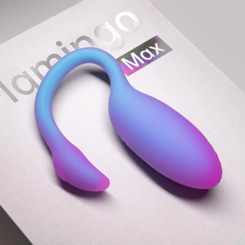 Wibrator noszony Magic Motion Flamingo Max niebieski z aplikacją