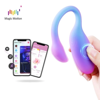 Wibrator noszony Magic Motion Flamingo Max niebieski z aplikacją