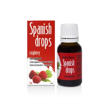 Spanish Drops 15ml Raspberry