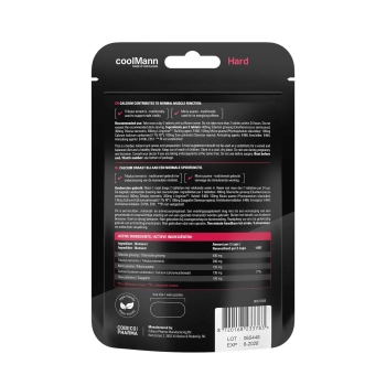 Afrodyzjak CoolMann HARD Cobeco 60 tabletek