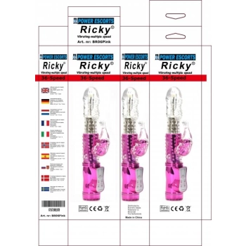 Ricky  pink  36 speed rabbit 23,5 cm