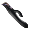Wibrator króliczek Rachel Deluxe Power Escorts czarny silikonowy USB 23 cm