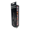 Wibrator króliczek Rachel Deluxe Power Escorts czarny silikonowy USB 23 cm