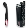 Wibrator punktu G Power Escorts silikonowy czarny USB 18 cm