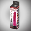 Wibrator realistyczny Driller 07 Power Escorts czerwony 21,5 cm