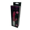 Wibrator króliczek silikonowy Power Escorts 20 cm czarny