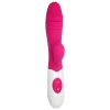 Wibrator króliczek silikonowy Power Escorts 20 cm czarny