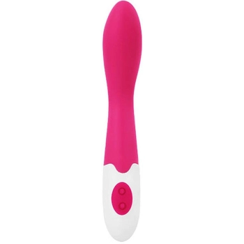 Carly g pink 20 cm silicone vibrating 10 speed