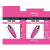 Dino egg pink    big egg 10,8 cm x 3,4 cm
