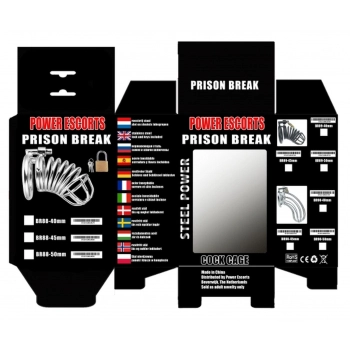 Prison BReak metal medium 45 mm with lock
