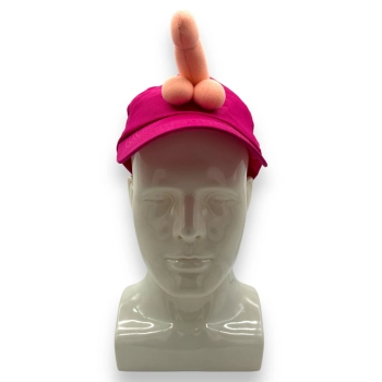 Czapka z penisem Kinky Pleasure różowa
