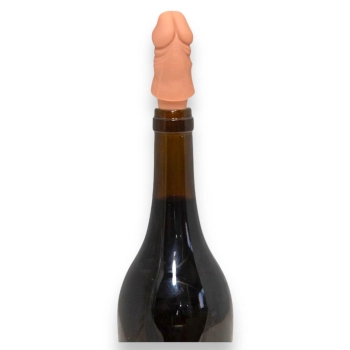 Korek do wina w kształcie penisa Kinky Pleasure biały