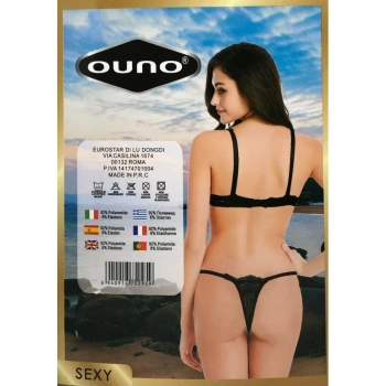 Ouno-Sexy Lingerie Set 2 parts-S/M-White